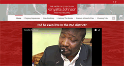 Desktop Screenshot of kenyattajohnson.com